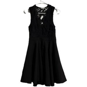 Charlotte Russe Black Cut Out‎ Halter Dress